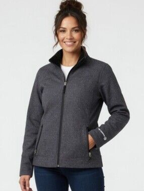 Women's Free Country Women's Dark Gray Full-Zip Utility Jacket ( SIZE:XL)